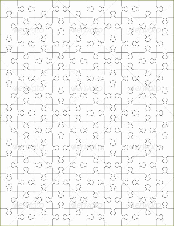 Puzzle Pieces Template for Word Unique Puzzle Template Blank Puzzle Template