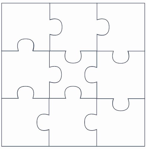 Puzzle Template 9 Pieces Inspirational Free Puzzle Pieces Template Download Free Clip Art Free