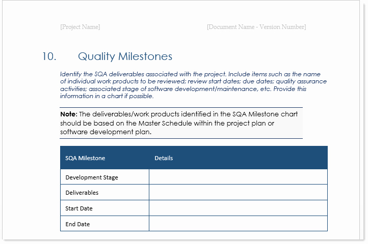Quality assurance Report Sample Best Of Quality assurance Plan Templates Ms Word Excel