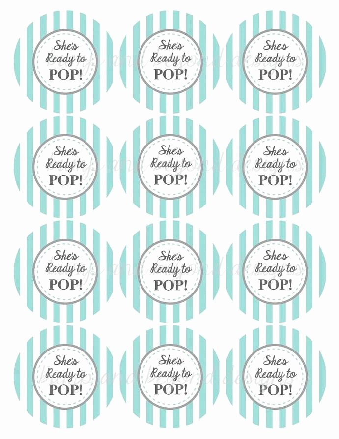 Ready to Pop Template Fresh Printable Baby Shower Favor Tags