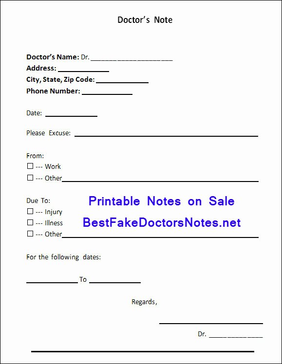 Real Fake Doctors Note Best Of Using A Fake Doctor S Note Using A Fake Doctors Note