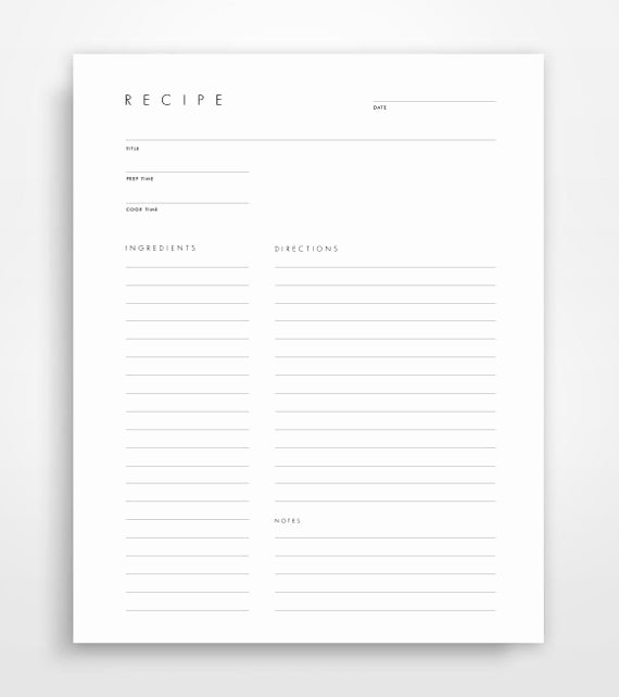 Recipe Book Template Pages Elegant Blank Recipe Book Blank Recipe Cards Blank Recipe Binder