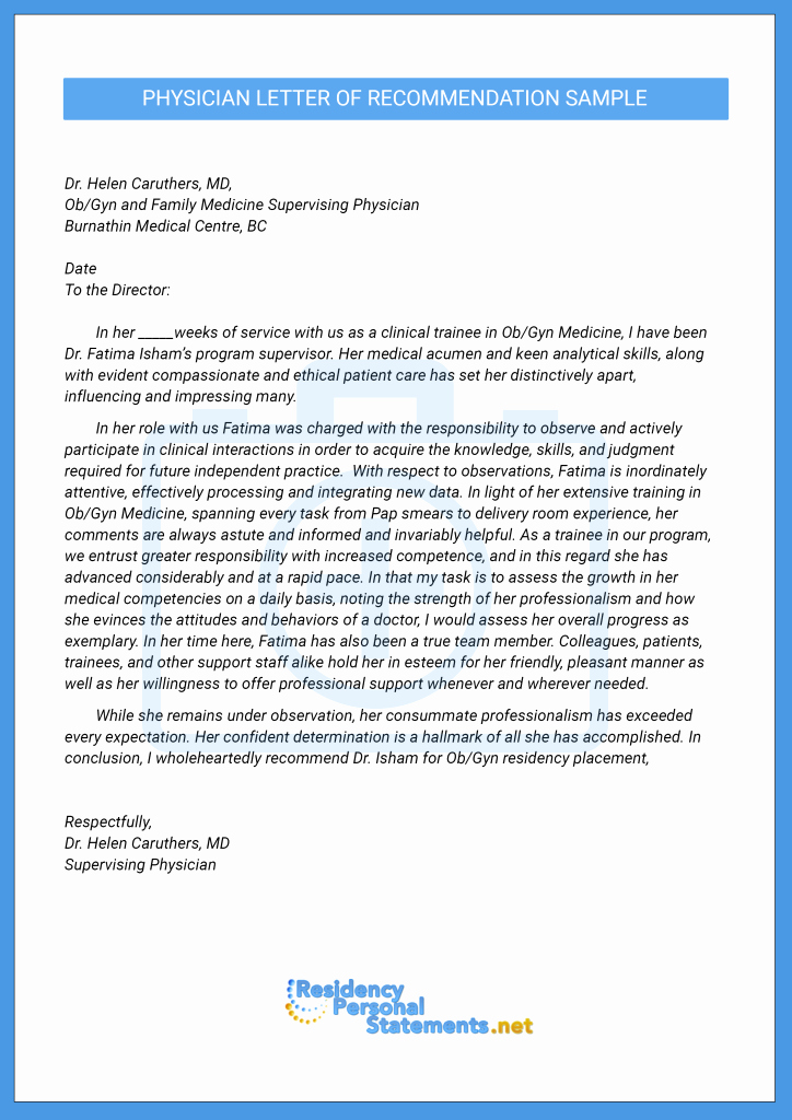Recommendation Letter for Doctor Luxury Finest Physician Letter Of Re Mendation Sample