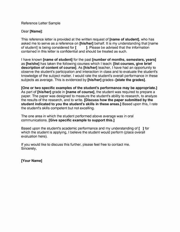 Reference Letter for Job Application Beautiful Reference Letter Samplesexamples Of Reference Letters