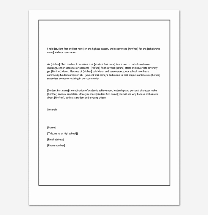 Reference Letter for Teaching New Volunteer Reference Letter Samples &amp; Examples