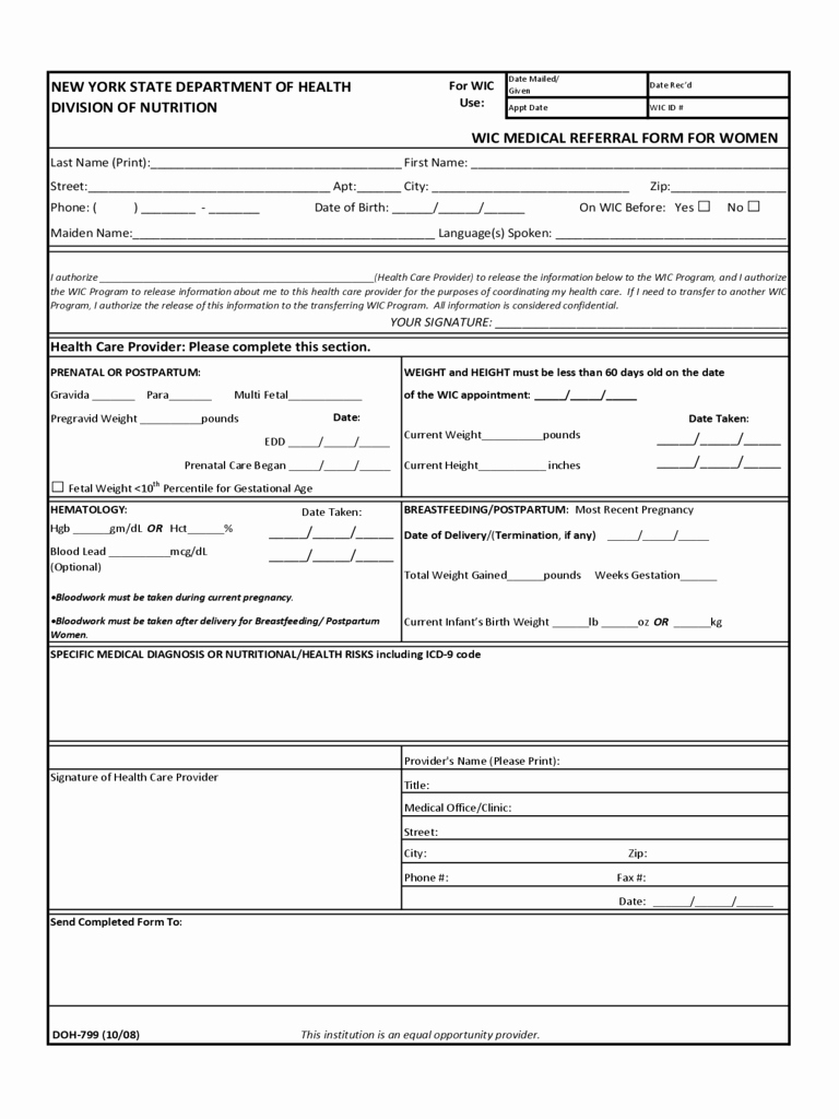 Referral form Template Word Lovely Medical Referral form – Medical form Templates
