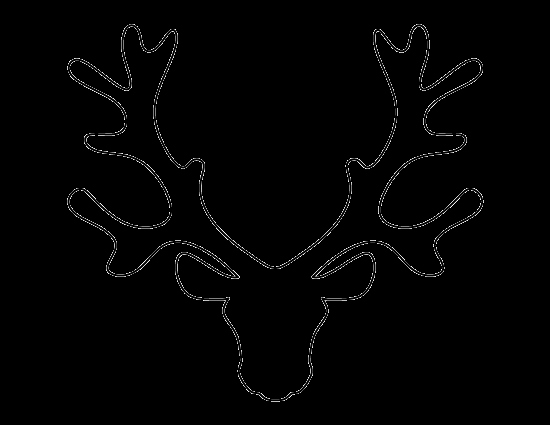 Reindeer Cut Out Pattern Inspirational Printable Reindeer Head Template