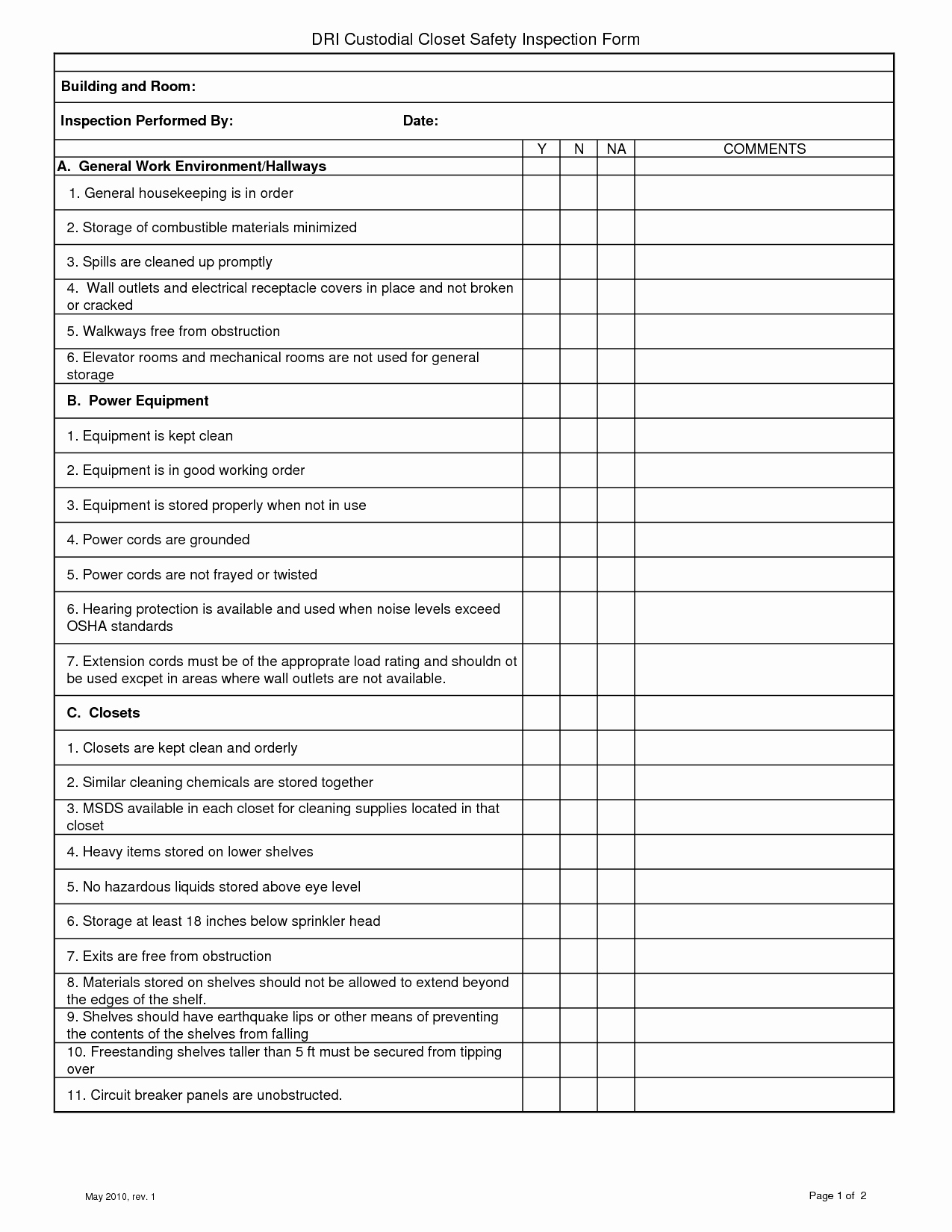 Residential Electrical Inspection Checklist Template Fresh 27 Of Electrical Checklist Template