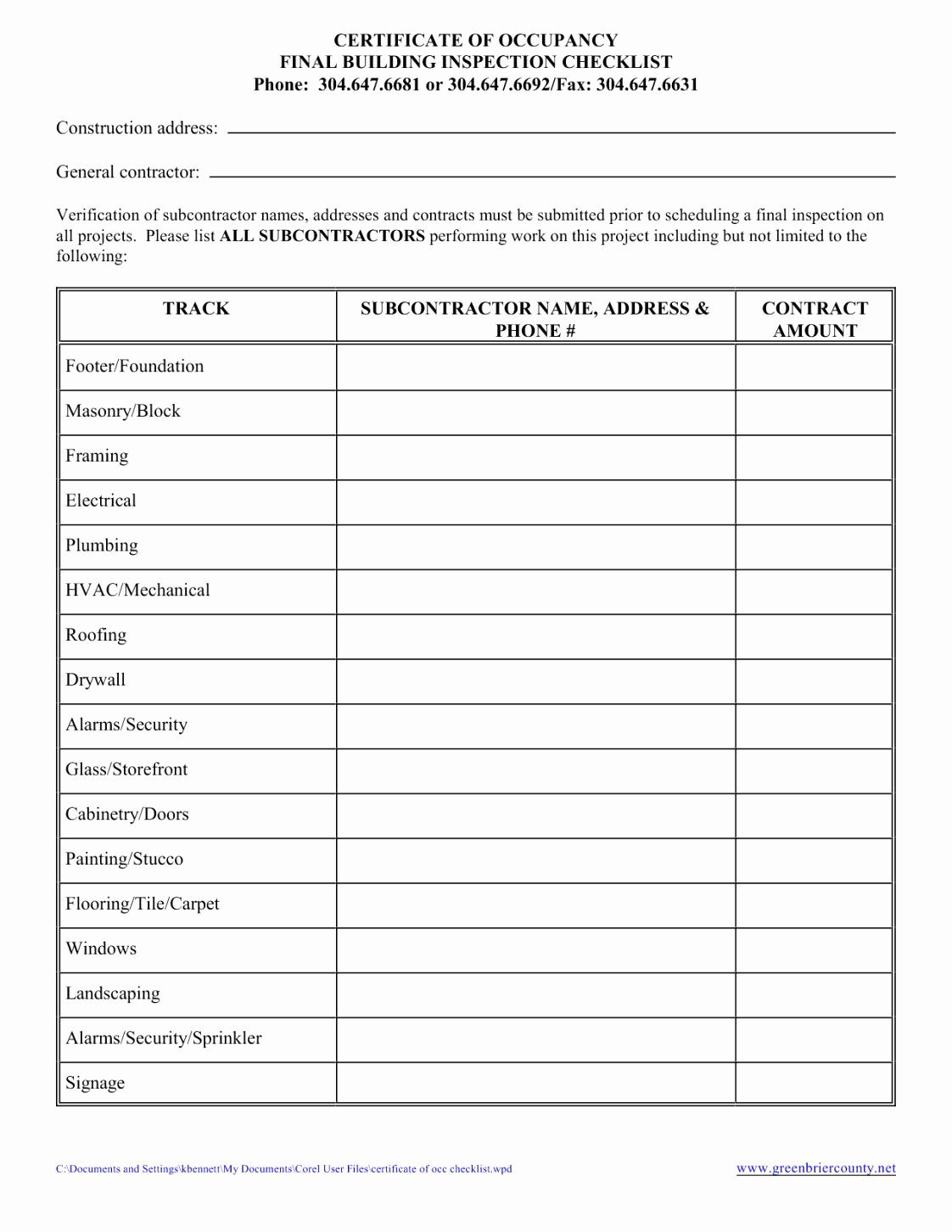 Residential Electrical Inspection Checklist Template New Mercial Property Building Inspection Checklist