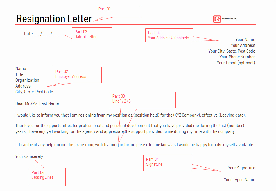 Resign Letter Sample Best Of Resignation Letter format – Free Professional Templates
