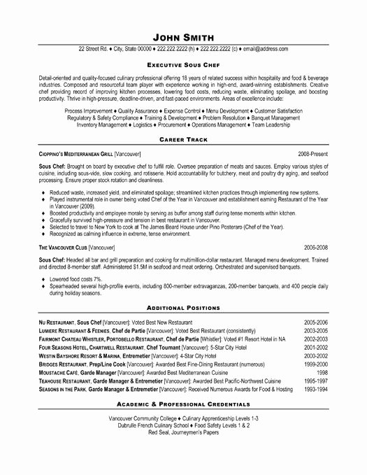 Resume for A Chef Elegant Pin by Bluejazzholiday On Professional Profiles