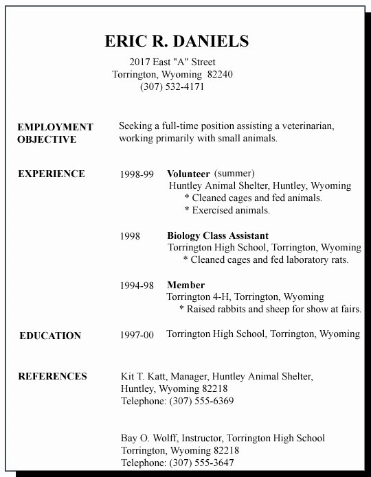 Resume for First Job Examples Best Of 12 13 Resume Sample for First Time Job Seeker