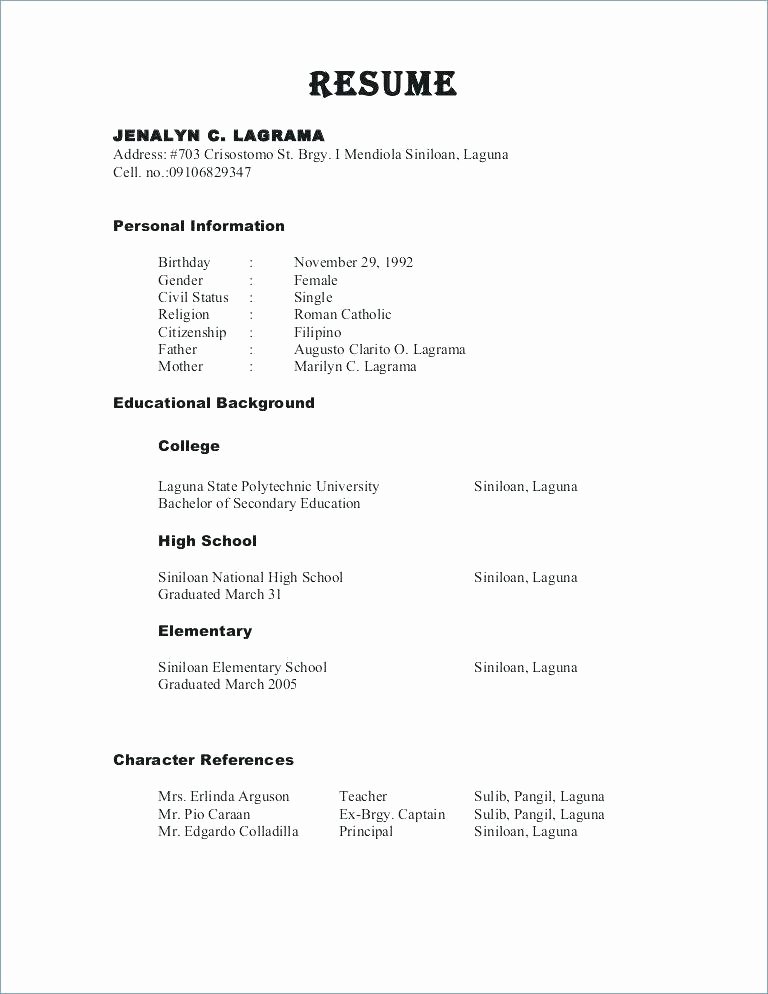 Resume Reference Sheet Example Awesome 19 What are References for A Resume