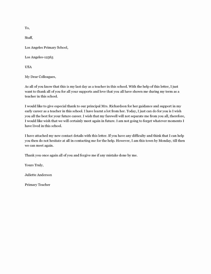 Retirement Goodbye Letter to Coworkers Awesome 11 Best Goodbye Letters Images On Pinterest