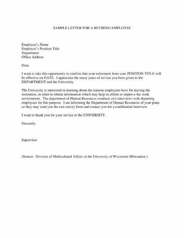 Retirement Letter From Employee Beautiful 4 Sample Retirement Letter to Clients Pdf Doc