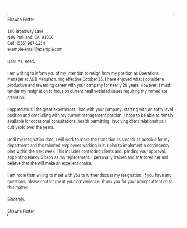Retirement Letter to Employee Best Of 10 Sample Retirement Resignation Letters Pdf Word