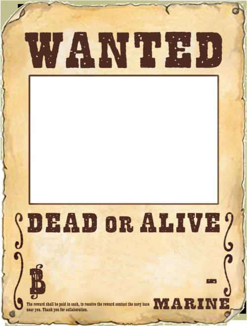 Roronoa Zoro Wanted Poster Unique Make Your Own Wanted Poster