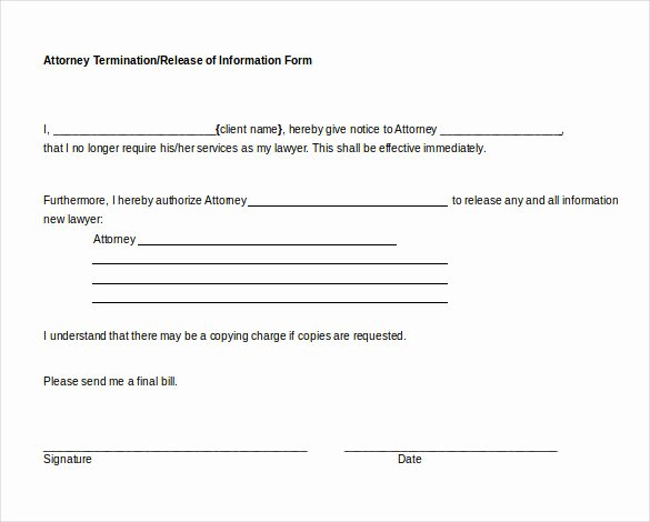 Sample attorney Termination Letter Best Of 11 Word Termination Letters Free Download