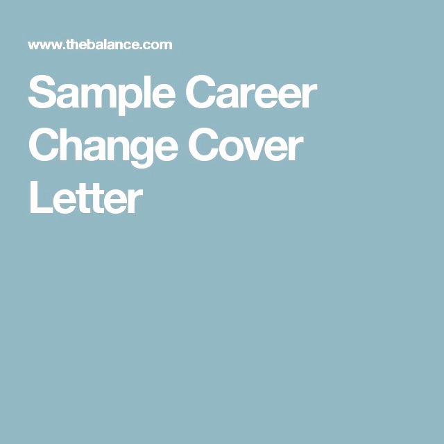 Sample Cover Letters Career Change Luxury Here is A Sample Career Change Cover Letter and Tips What