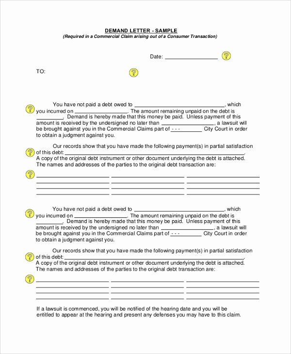 Sample Demand for Payment Letter Awesome Sample Demand Letter 7 Documents In Pdf Word