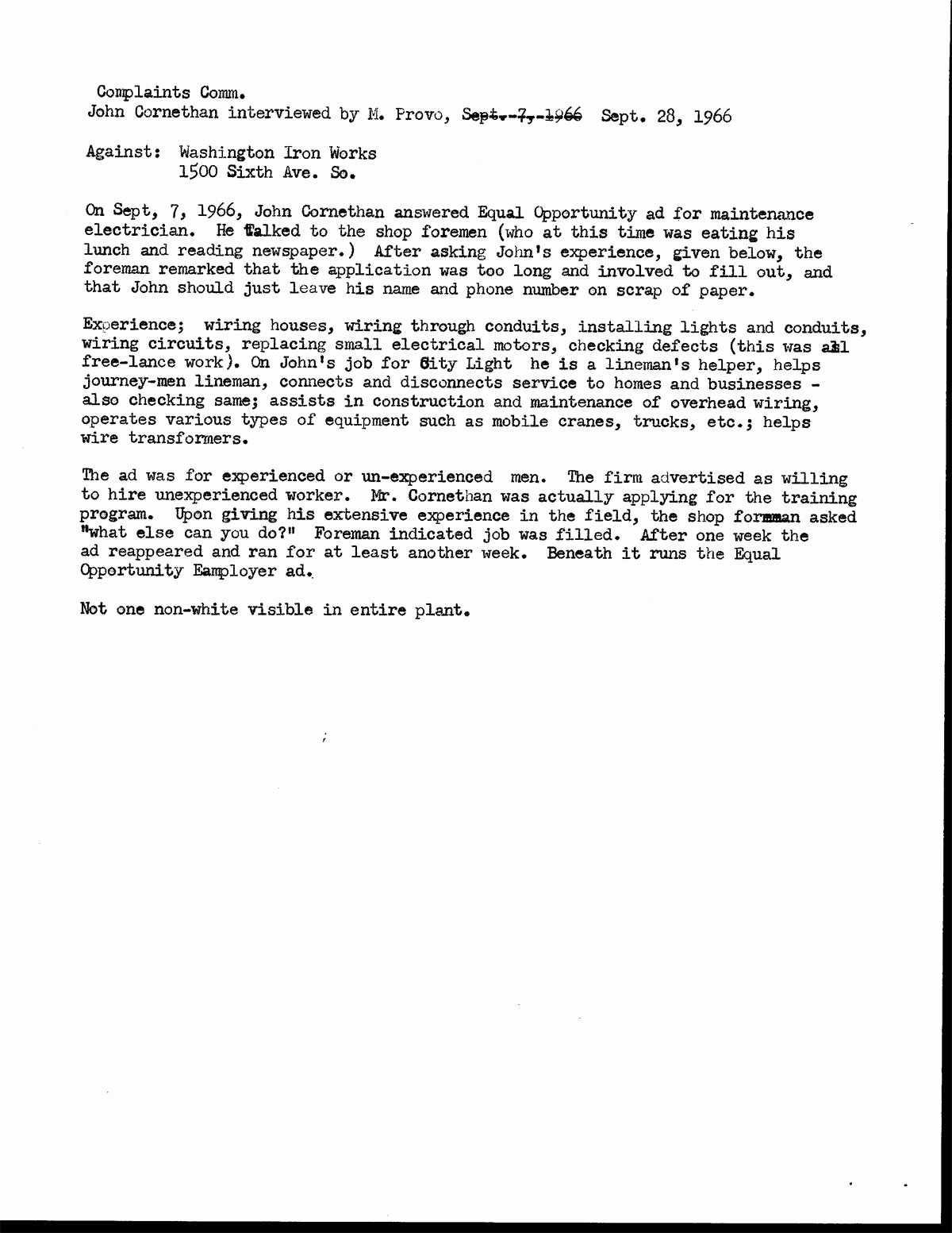 Discrimination Demand Letter Sample