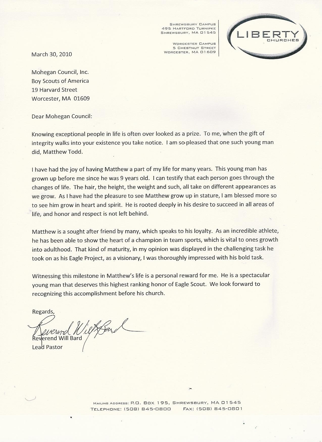 Sample Eagle Scout Recommendation Letter Best Of Information Playground Matthew S Eagle Application and