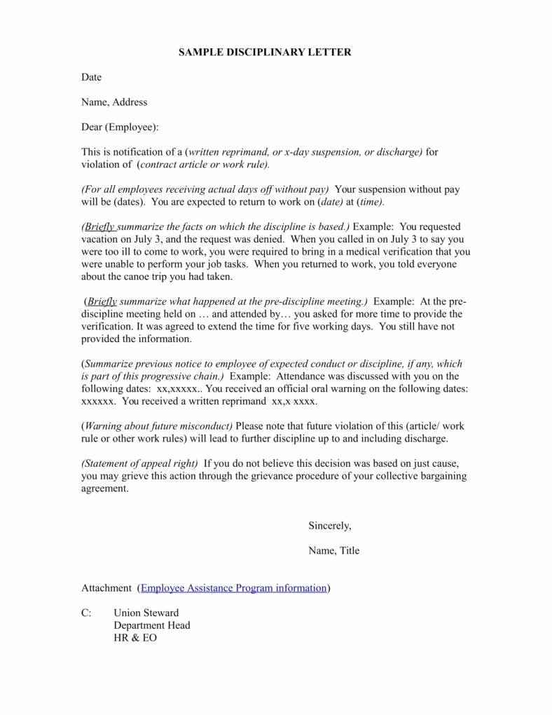 Sample Employee Warning Letter New How to Handle Problematic Employees