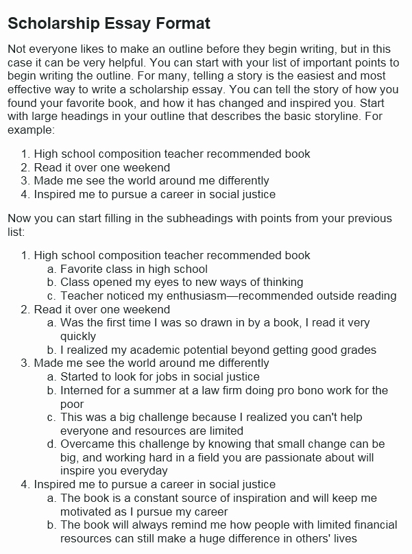Sample Essay for Scholarship Fresh How to Write A Scholarship Essay In 2019 Examples at