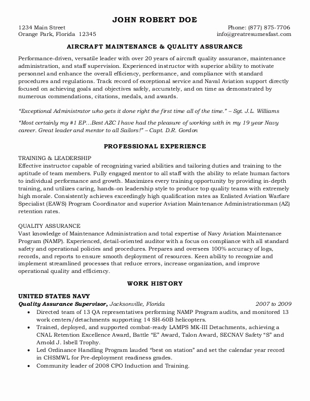 Sample Federal Government Resume Inspirational Sample Resumes Federal Resume or Government Resume