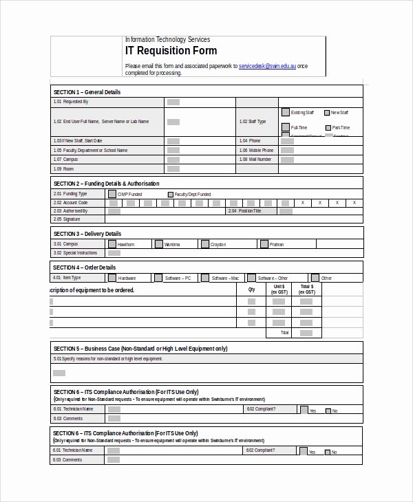 Sample forms In Word Best Of 10 Sample Requisition forms Pdf Doc Pages