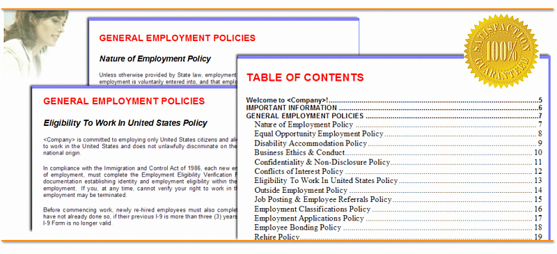 Sample Human Resources Policies Elegant Sample Employee Handbook