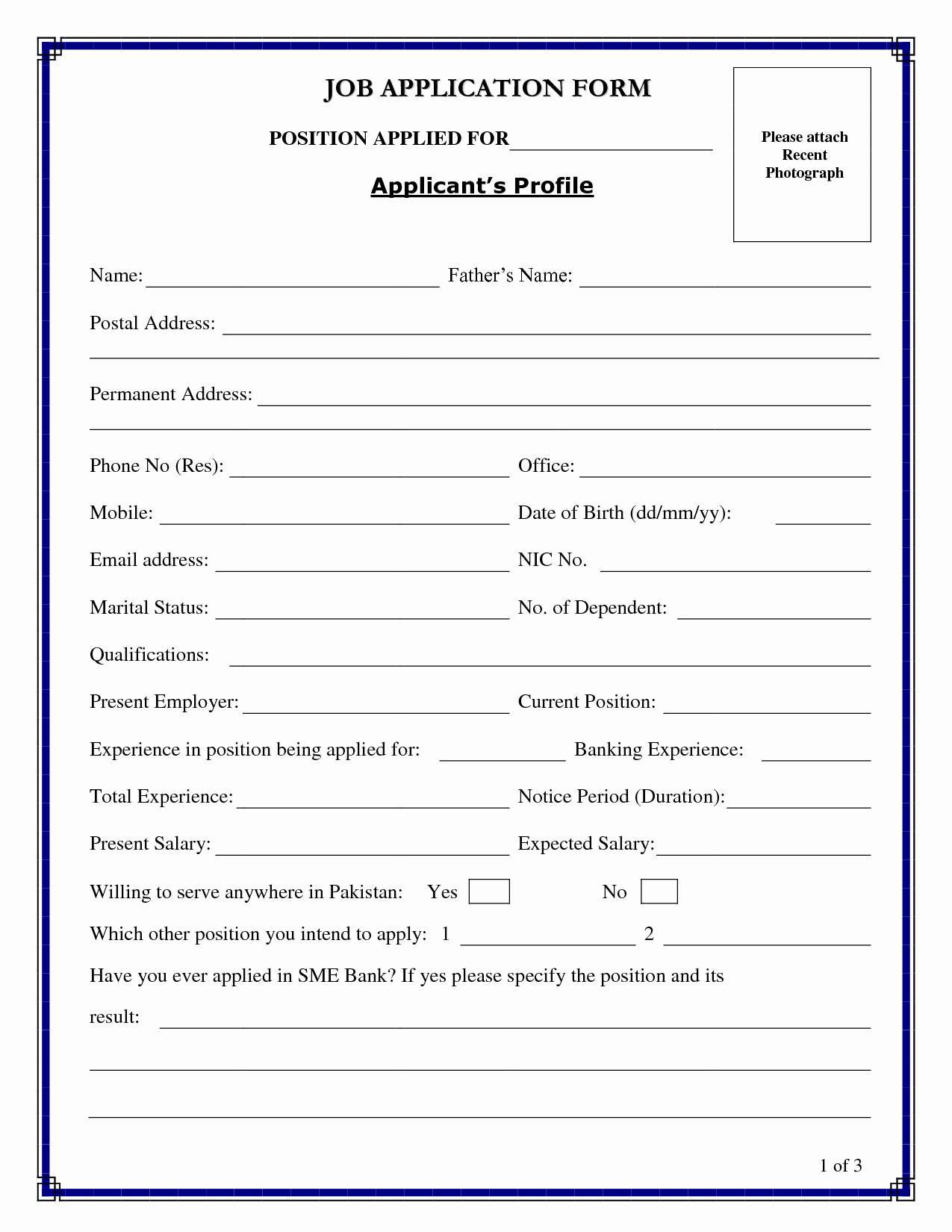 Sample Job Applications Luxury Job Application form Doc