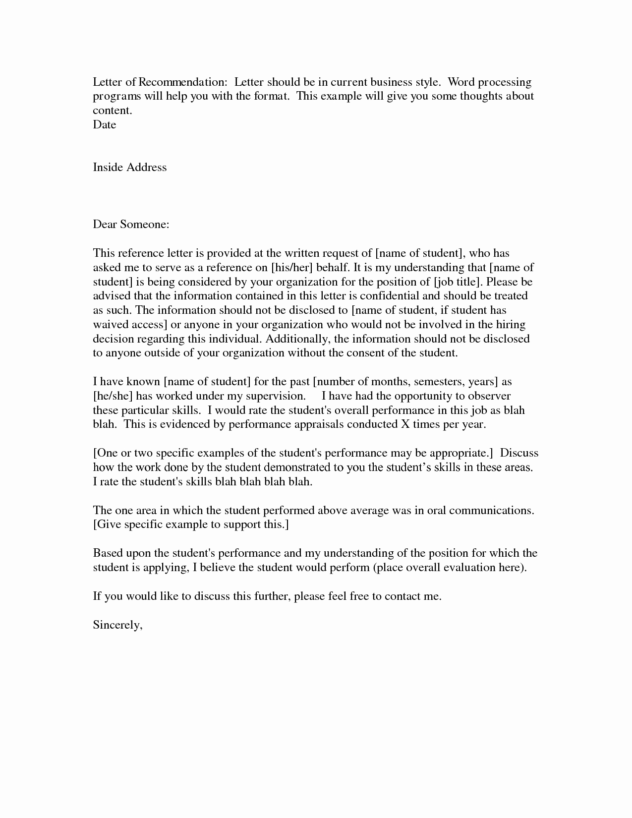 Sample Letter Of Reference Lovely Free Reference Letter Examplesexamples Of Reference