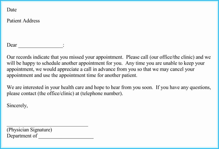 Sample Letter to Patient Awesome Doctor Appointment Letter 10 Samples &amp; formats In Pdf