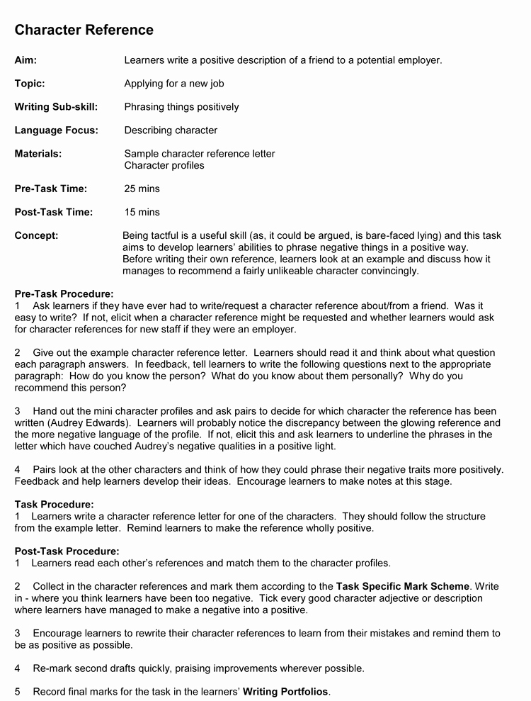 Sample Of A Referee Letter Inspirational 5 Samples Of Reference Letter format to Write Effective