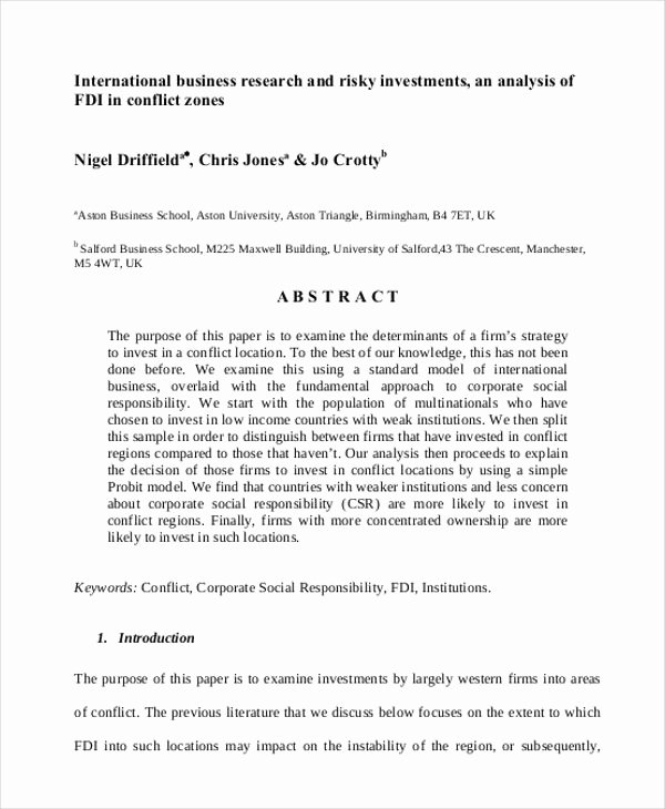 Sample Of A Research Paper Elegant 35 Research Paper Samples