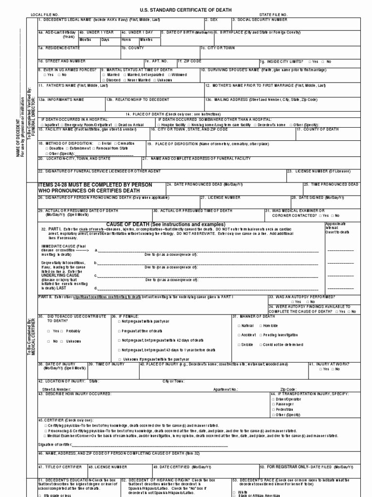 Sample Of Death Certificate Unique Download Sample Certificate Of Recognition Doc