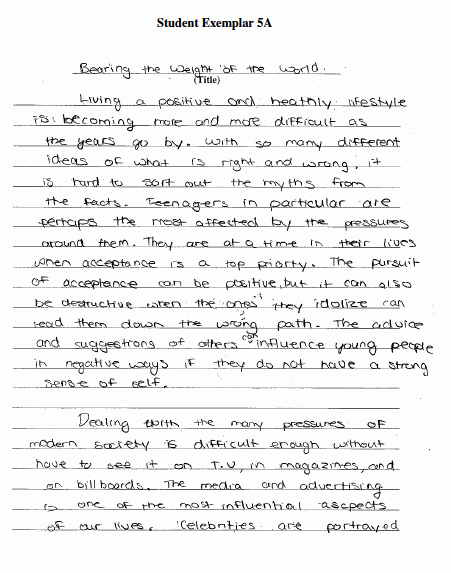 Sample Of Narrative Essay Awesome High School Student Essays Great College Essay