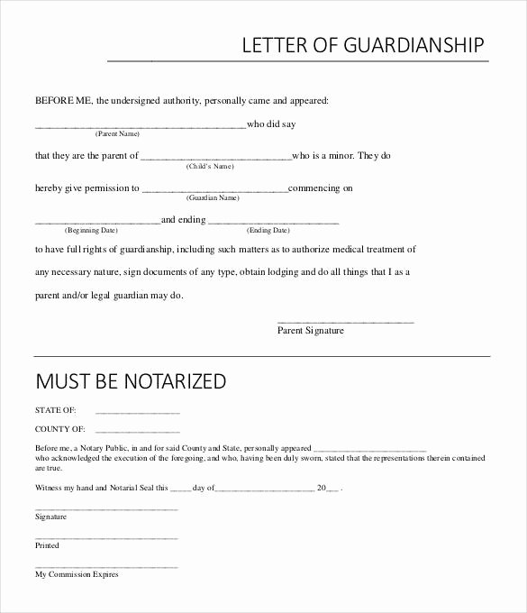 Sample Of Notarized Document Fresh 32 Notarized Letter Templates Pdf Doc
