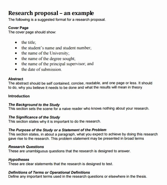 Sample Of Research Proposal Fresh How to Write A Research Proposal with Examples at Kingessays©