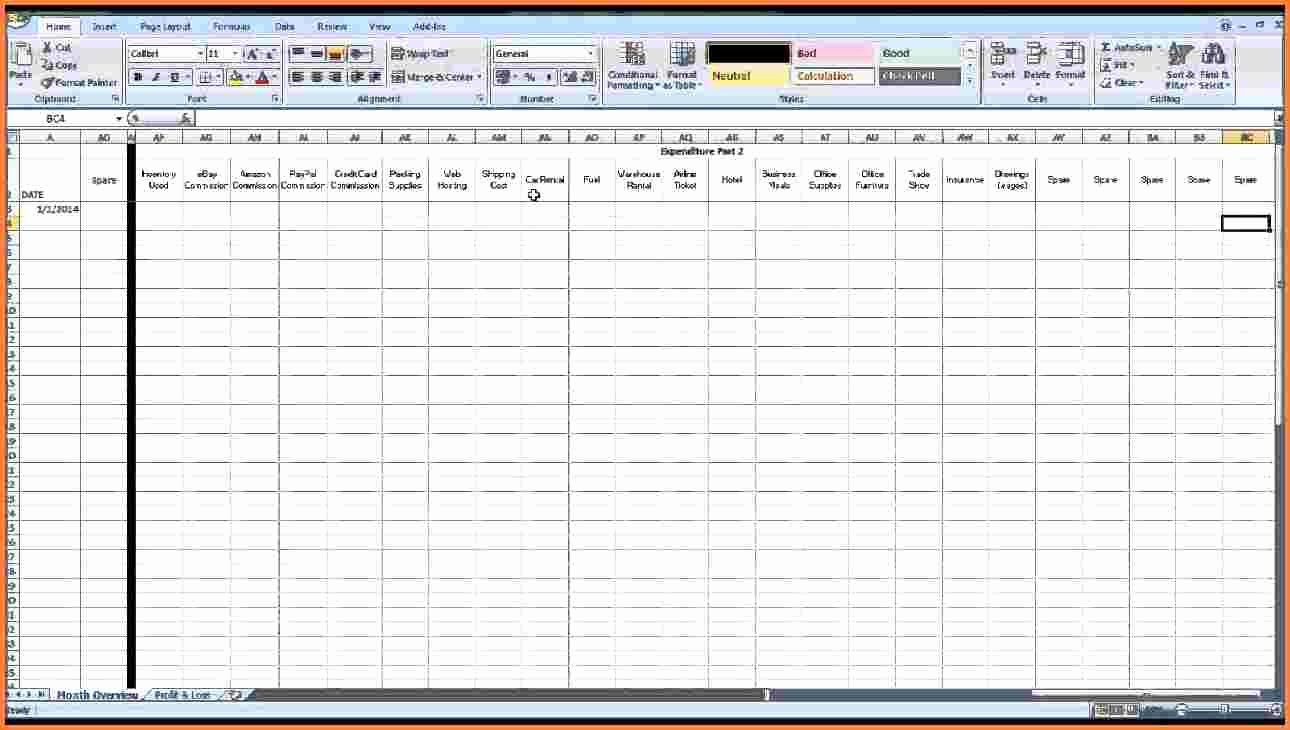 Sample Of Spread Sheet Luxury 7 Printable Excel Spreadsheet