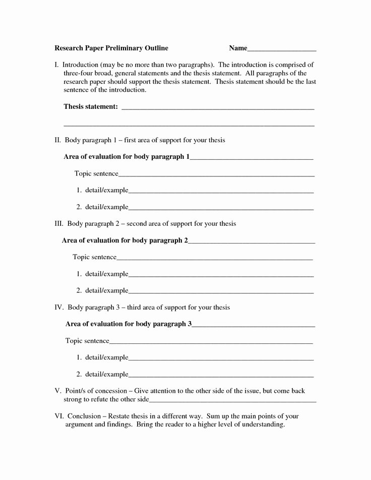 Sample Outlines for Research Papers Fresh Best 25 Research Paper Outline Ideas On Pinterest