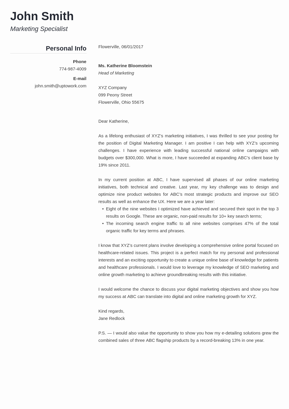 Sample Professional Cover Letter Unique 20 Cover Letter Templates Fill them In and Download In 5