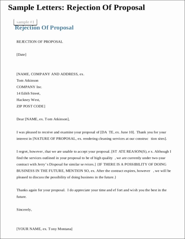 Sample Proposal Rejection Letter New 4 Things About Investor Rejection Letters You Need to Know