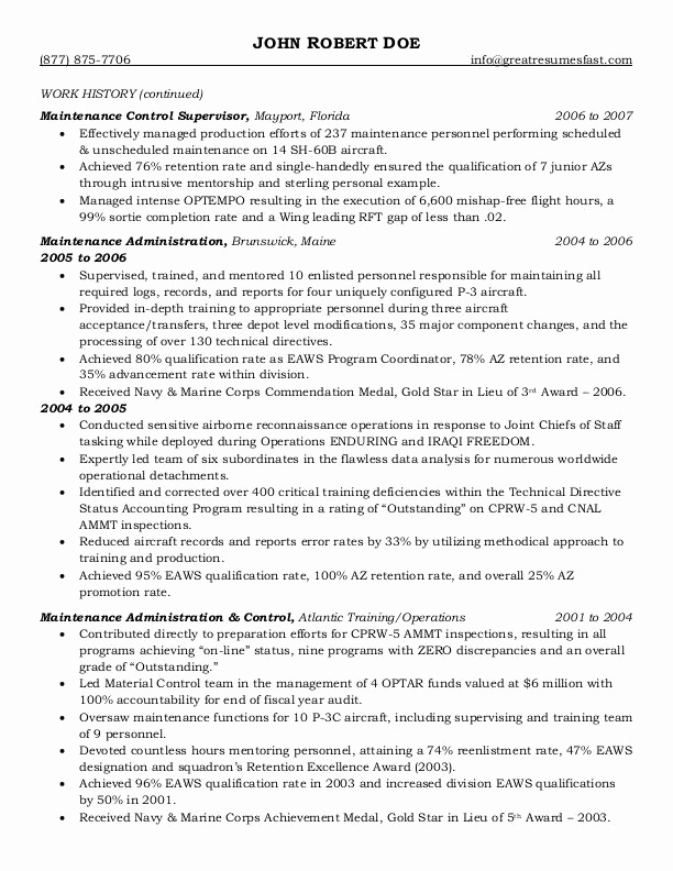 Sample Resume for Federal Jobs Awesome Sample Resumes Federal Resume or Government Resume