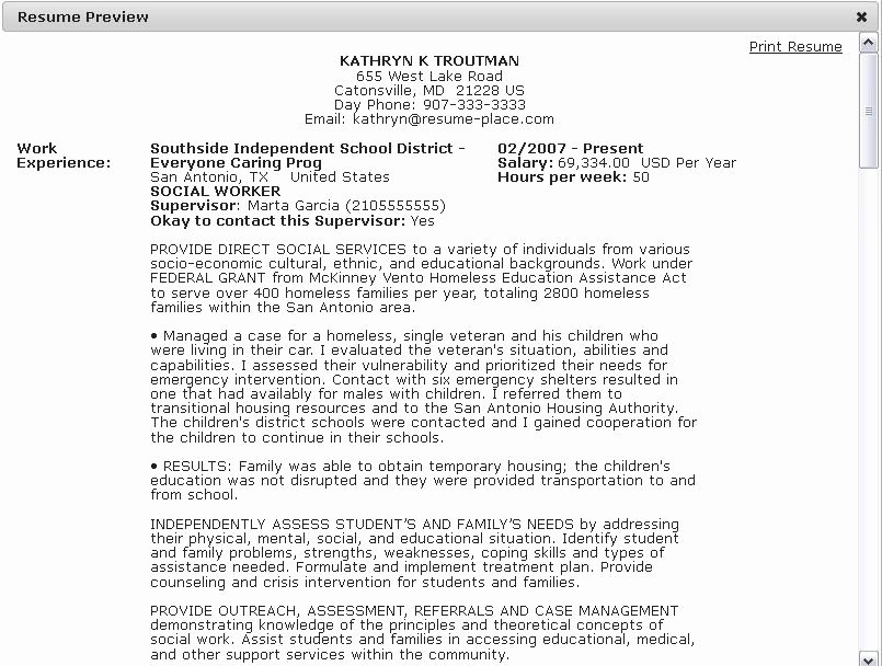 Sample Resume for Federal Jobs Lovely Usa Jobs 4 Resume Examples Pinterest