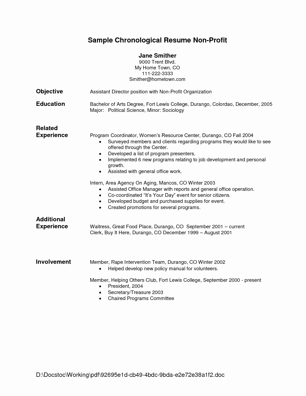 Sample Resume for Waitress Beautiful Waitress Resume Template Examples