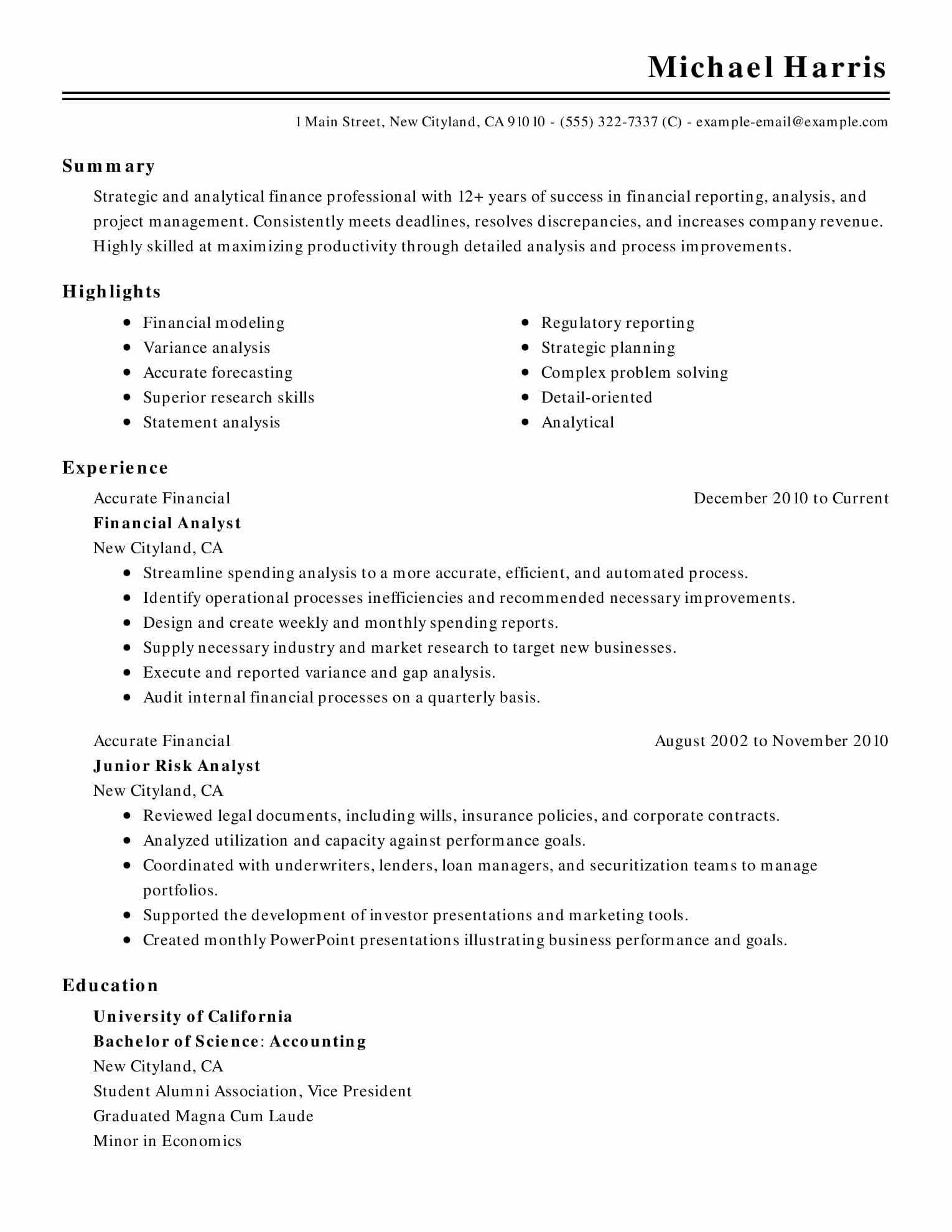 Sample Resumes In Word Elegant 15 Of the Best Resume Templates for Microsoft Word Fice