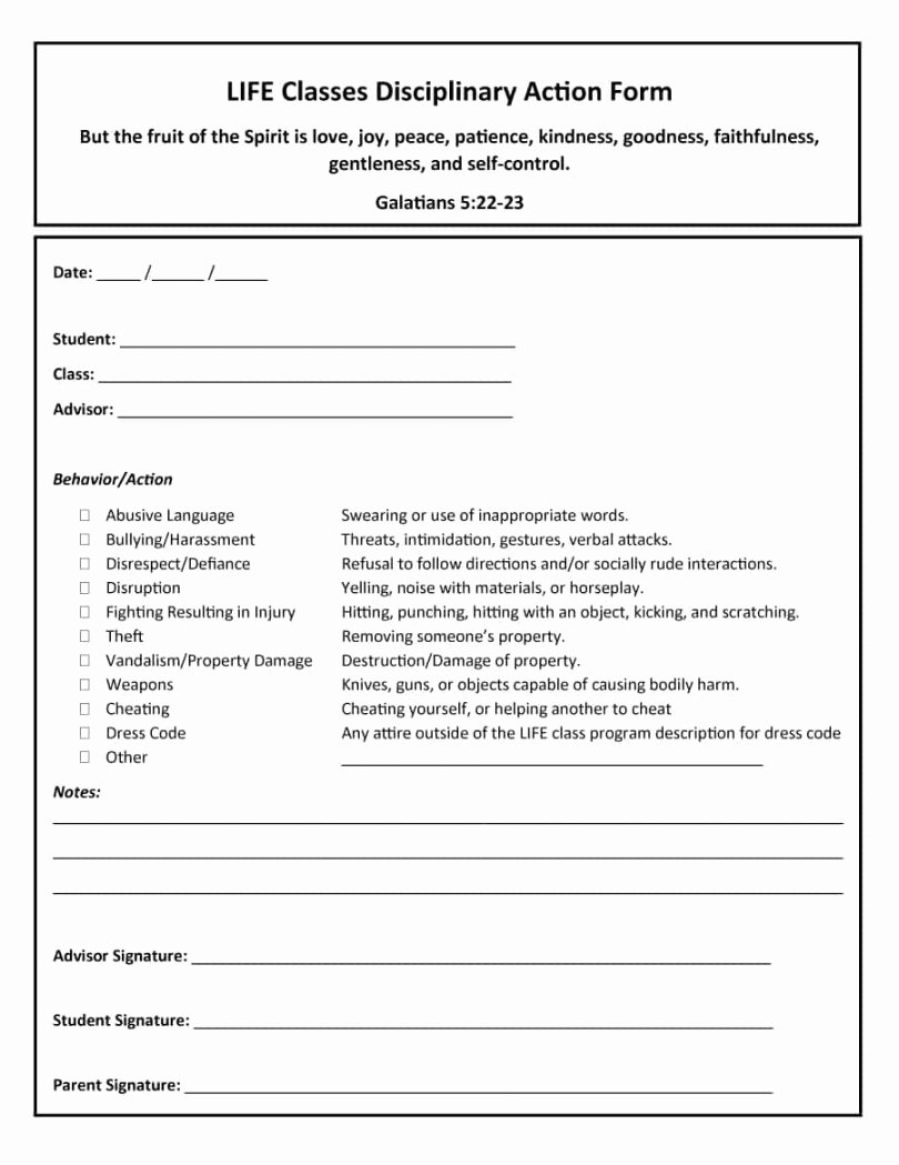 Sample Write Up for Employee Unique Write Up form for Employees