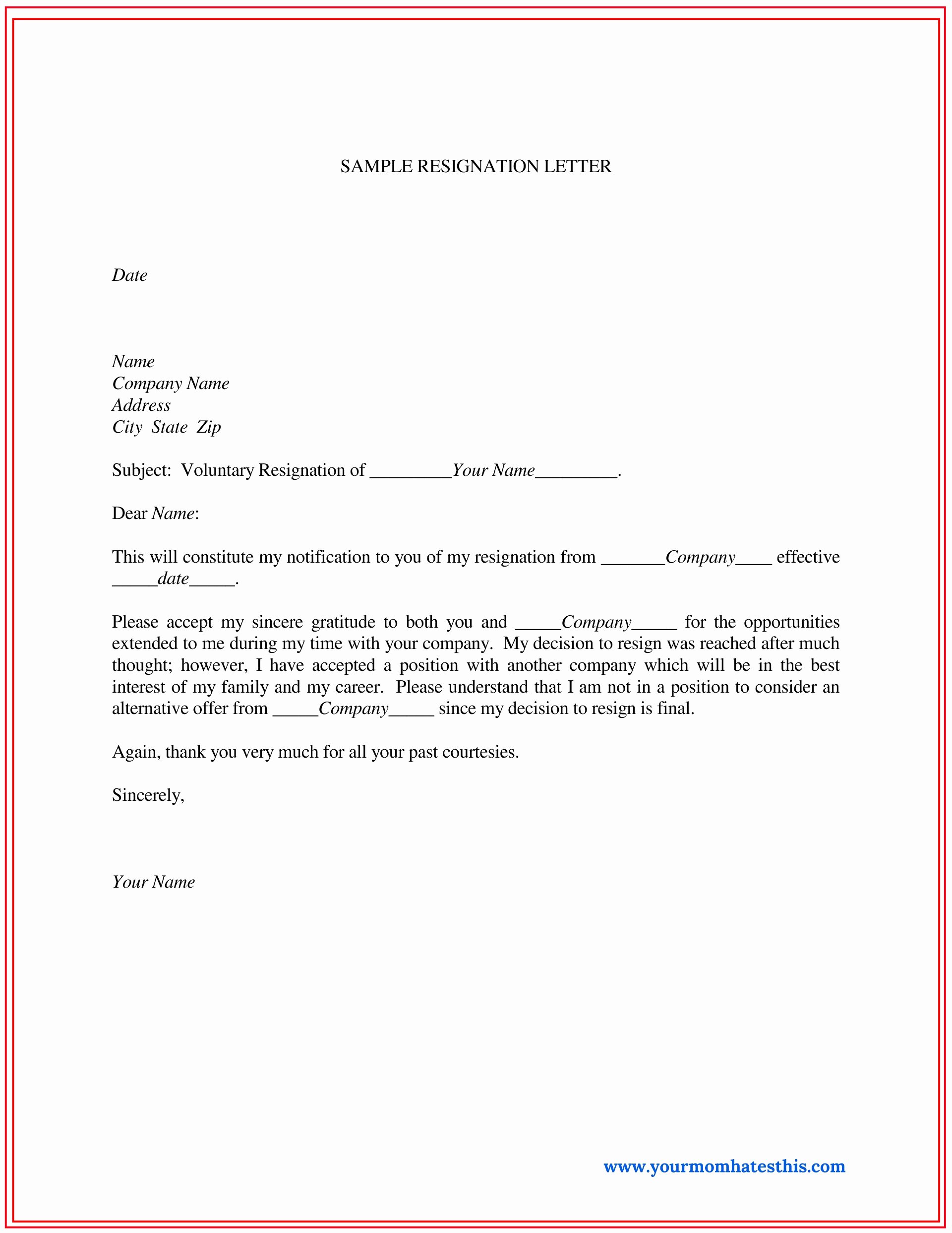 Samples Letter Of Resignation Lovely Dos and Don Ts for A Resignation Letter